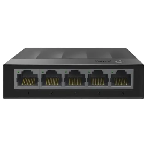 Switch TP-Link LS1005G - 5 Portas 10/100/1000 Rede -Loja Coimbra Computadores Entregamos