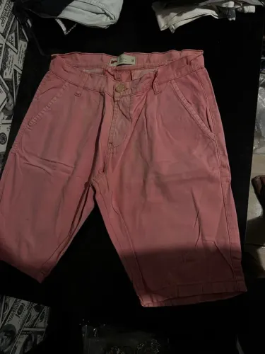 Bermuda Rosa barata pra vender hoje