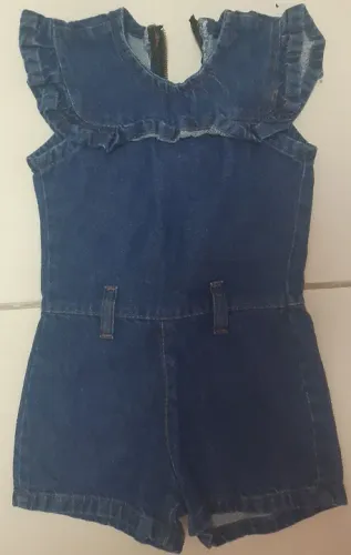 Macacão em jeans 3-4 anos