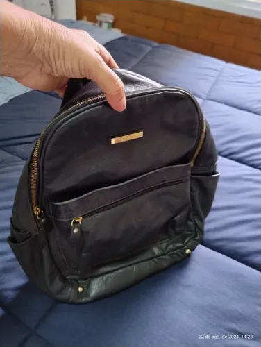 Mochila em couro