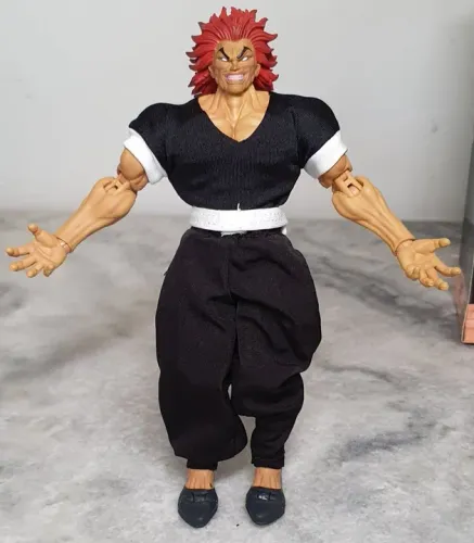 Figure Yuujiro Hanma storm bootleg baki o campeão