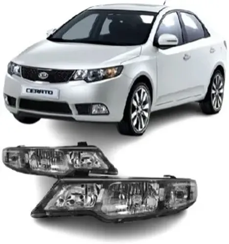 Par Farol KIA Cerato Mascara Negra 2010 a 2013