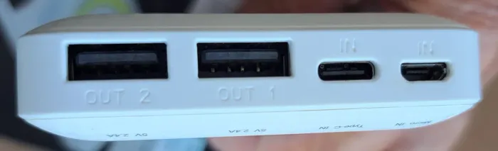 Powerbank 10.000 mAh - 5v/2A - por indução