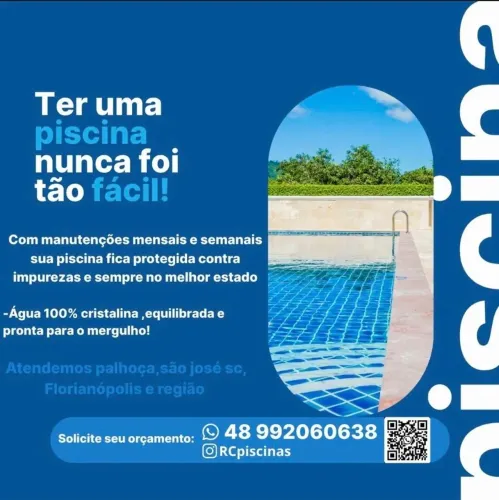 Limpeza e tratamento de piscinas
