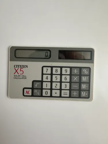 Calculadora Solar Citizen X5 - raro!