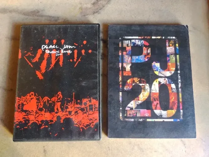 Pearl Jam 2 Dvds Twenty + Touring Band 2000