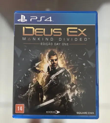 Deus Ex: Mankind Divided - Edição Day One - PS4
