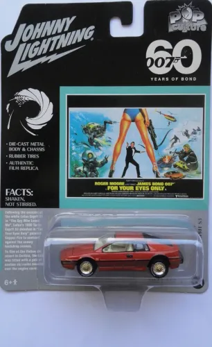 johnny lightning 1980 lotus esprit s3 james bond 007 pneus borracha 60 years of bond