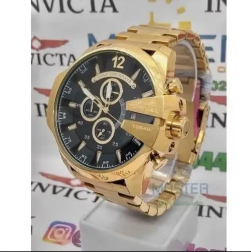 Diesel 10 bar Banhado a ouro 18k Todo funcional