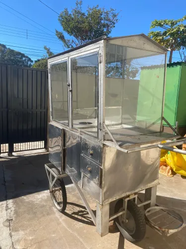 Carrinho para Pipoca/algodão doce, morango do amor 