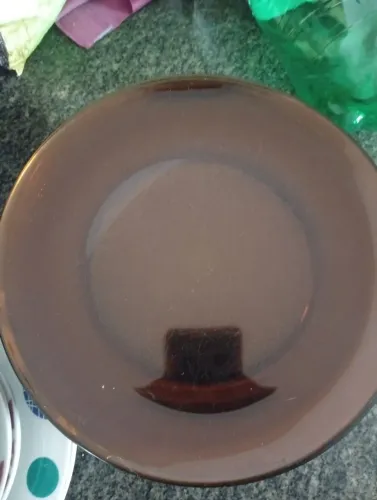 Pratos Duralex Âmbar Vintage ? Conjunto com 12 Unidades