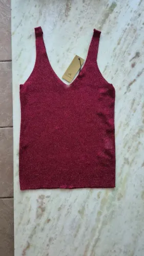 Blusa brilhosa AK Glamour (valor negociável)