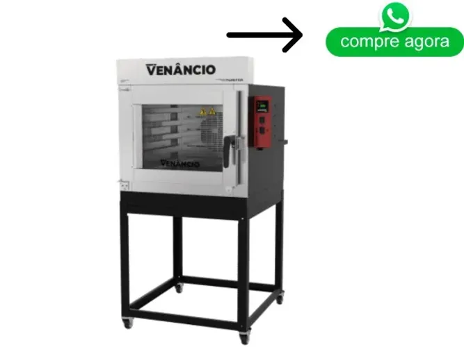 Forno Turbo Venâncio 5 Esteiras a Gás Novo