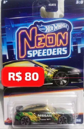 Hot Wheels Nissan GTR R35 Neon ( VENDO OU TROCO )