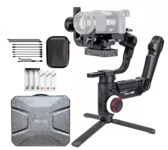 Estabilizador Inteligente Gimbal Crane 3 Lab Zhiyun Para Câmera dslr