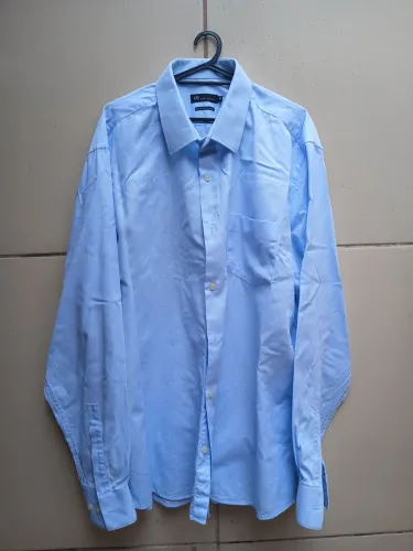 Camisa social azul VR Collection