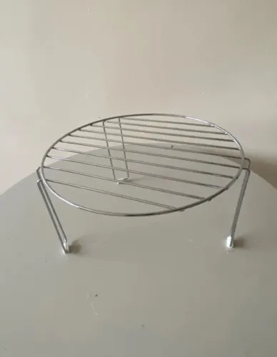 Grelha Redonda para Forno Microondas