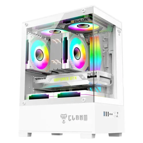 GABINETE GAMER SNOW MEGALON - CLANM PROMOÇÃO