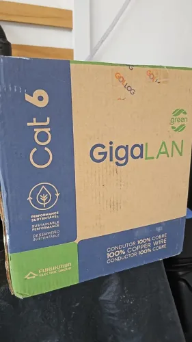 CAIXA DE CABO FURUKAWA GIGALAN CAT6 305M FRETE GRATIS PARA MACEIO
