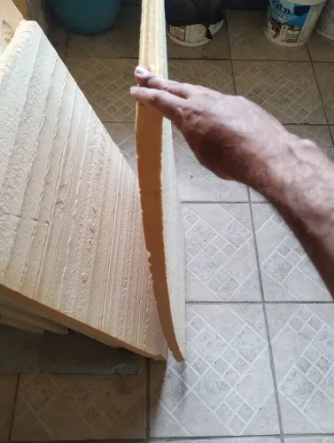 Placas de isolamento térmico (isopor)