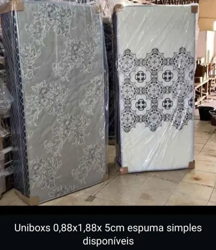Unibox 0,88x1,88x5cm espuma simples