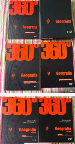 Livros Didáticos Geografia 360° - 6º Ano - Ed. Adão e Furquim Jr.