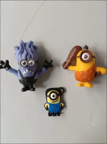 Colecionáveis Personagens Minions (Minions 2: A Origem de Gru) McDonald's 2020