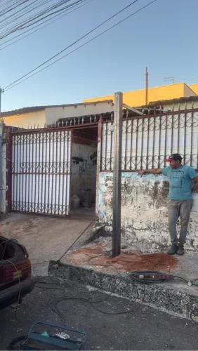 Vendo grade de portão barata e boa material bom