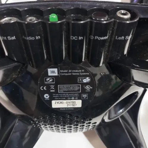 kit multimidia caixa som subwoofer jbl creature iii stereo system