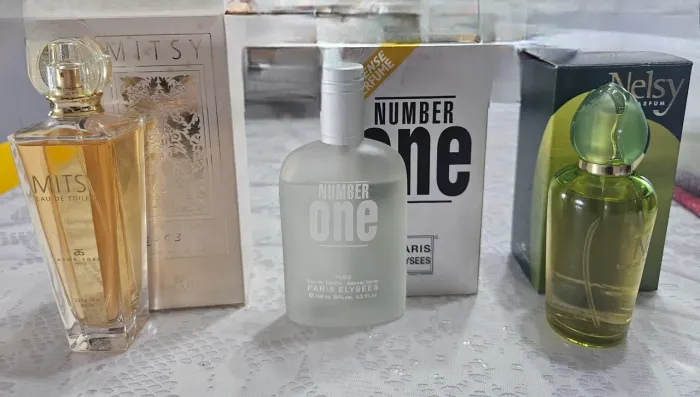 Cada perfume R$ 70,00