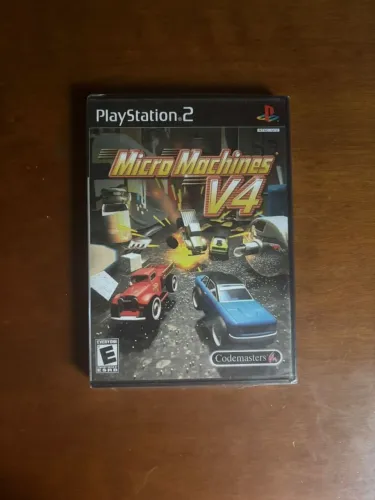 Jogo Micro Machine V4 Para PS2 LACRADO