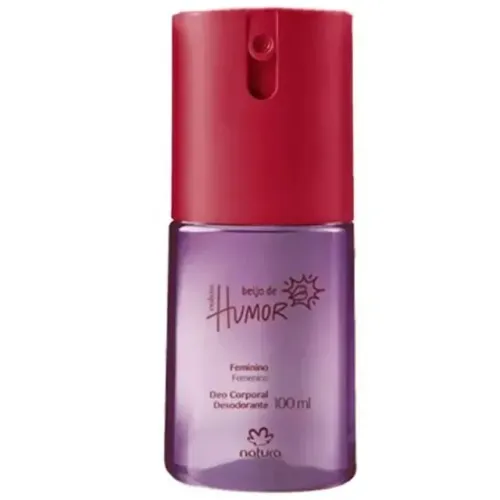 Perfume Deo Corporal Feminino Beijo de Humor 100ml Natura