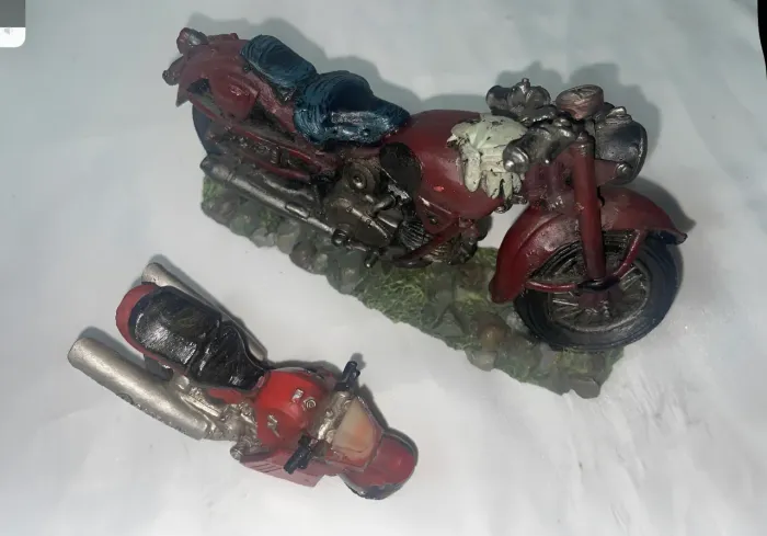 Miniaturas Motocicletas Vintage Em Resina