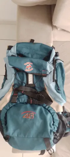 Mochila de acampamento