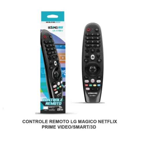CONTROLE REMOTO PARA TV SMART LG LELONG LE-7700-1