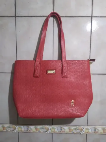 Bolsa de Ombro Vermelha Fellipe krein