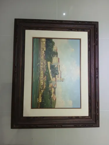 Quadro óleo s/ tela José Benigno Ribeiro