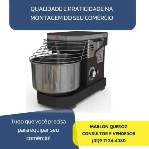 Amassadeira Espiral 5kg Braesi Bivolt AES-05
