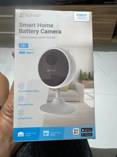 Câmera sem fio com bateria de 40h, Wi-Fi, filma sem internet cartão até 256gb