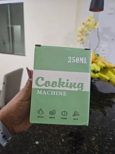 Mini Processador de Alimentos Elétrico 250ml