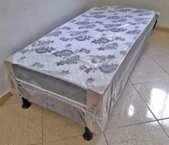 Cama box solteiro com colchão entrega grátis 