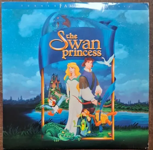 LASER DISC THE SWAN PRINCESS A PRINCESA ENCANTADA IMPORTADO USA