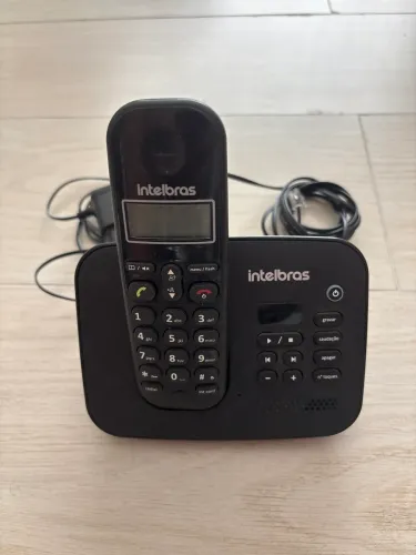 Telefone sem Fio Preto Intelbras TS 3130