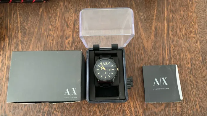 Relógio Armani Exchange AX Preto