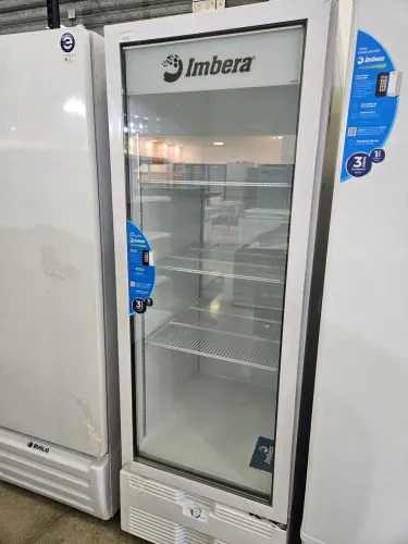 freezer porta de vidro 571L tripla função  - 3 anos de garantia 