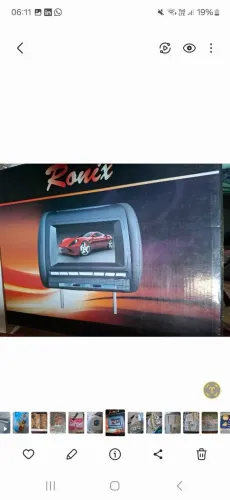 Tela de encosto Ronix para carro mto bem conservado