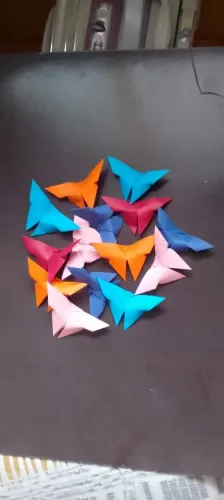 Artesanato de Dobra de Papel