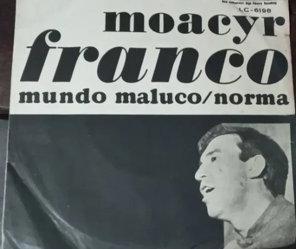 Disco do Moacyr Franco - Mundo Maluco - Anos 50/60 - Raro