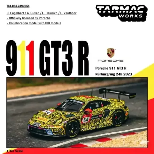 Tarmac Porsche 911 GT3 R - 1/64