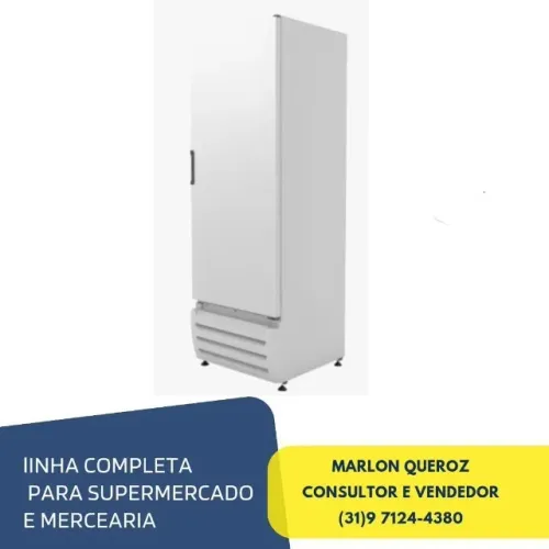Freezer Vertical Congelador Braslar 500 Litros Novo